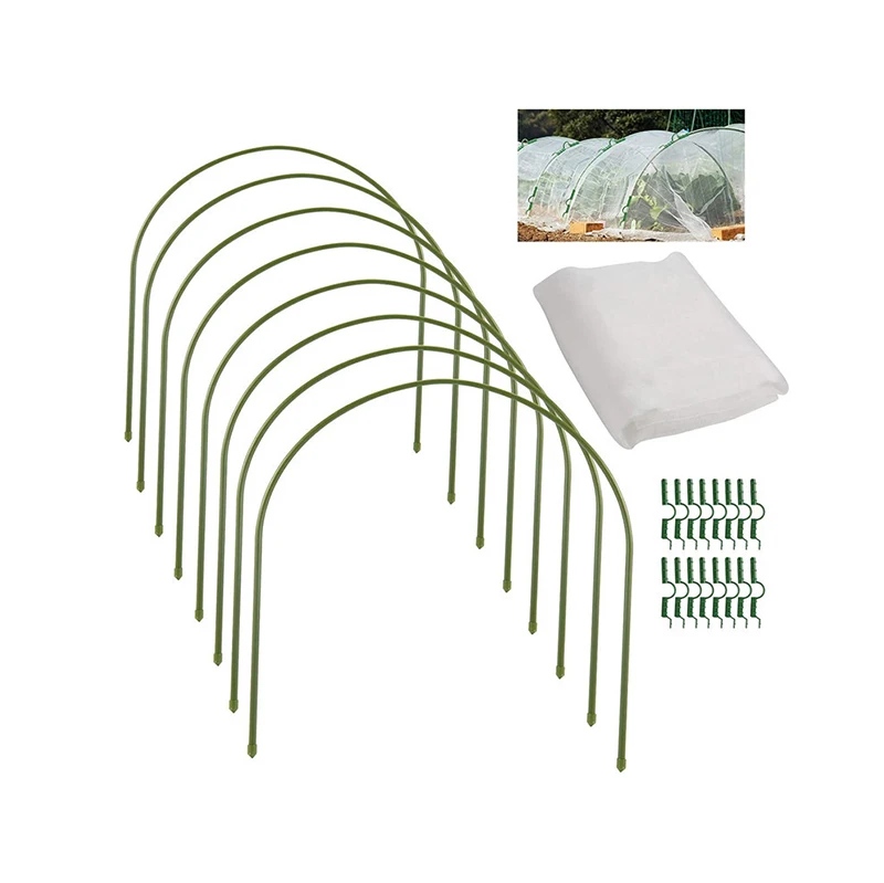 Best Selling Small Plant Hoops Tall Mini Garden Tunnels Greenhouse for Plant Warming Planting