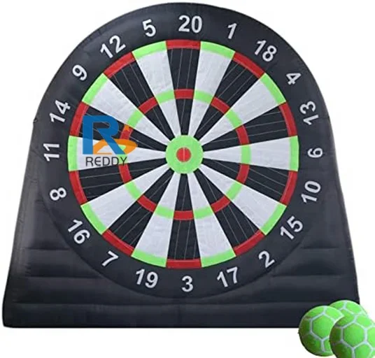 Popula rsoccer ball giant inflatable kick darts soccer ball board game football darts game