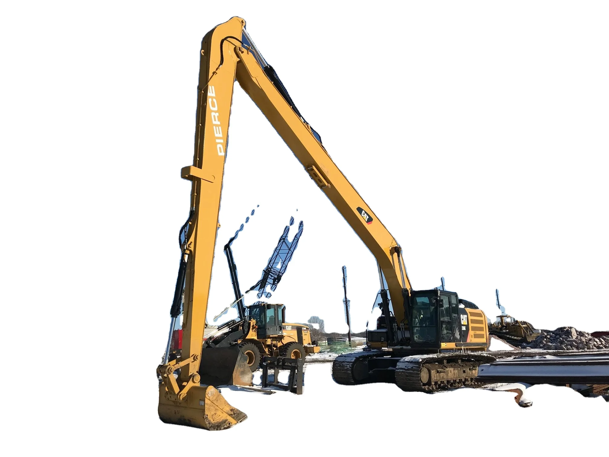 Standard Excavators CX145C MSR Long Reach Boom Arm 8 Ton Excavator Long Arm Long Boom Standard Excavators CX145C SR