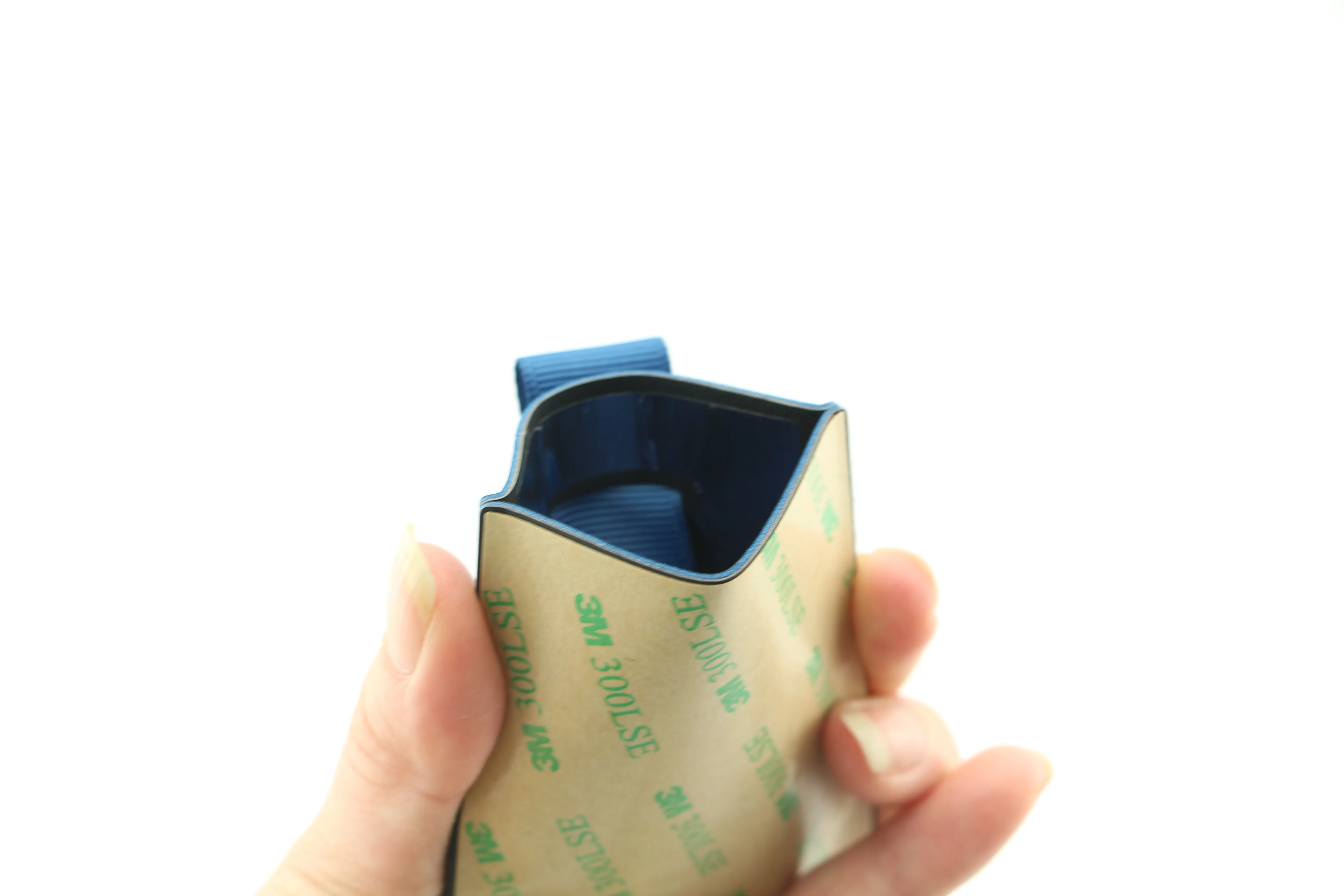 Чехол-Кошелек для кредитных карт кожаный Тонкий минималистичный держатель мобильного телефона клейкий сотового