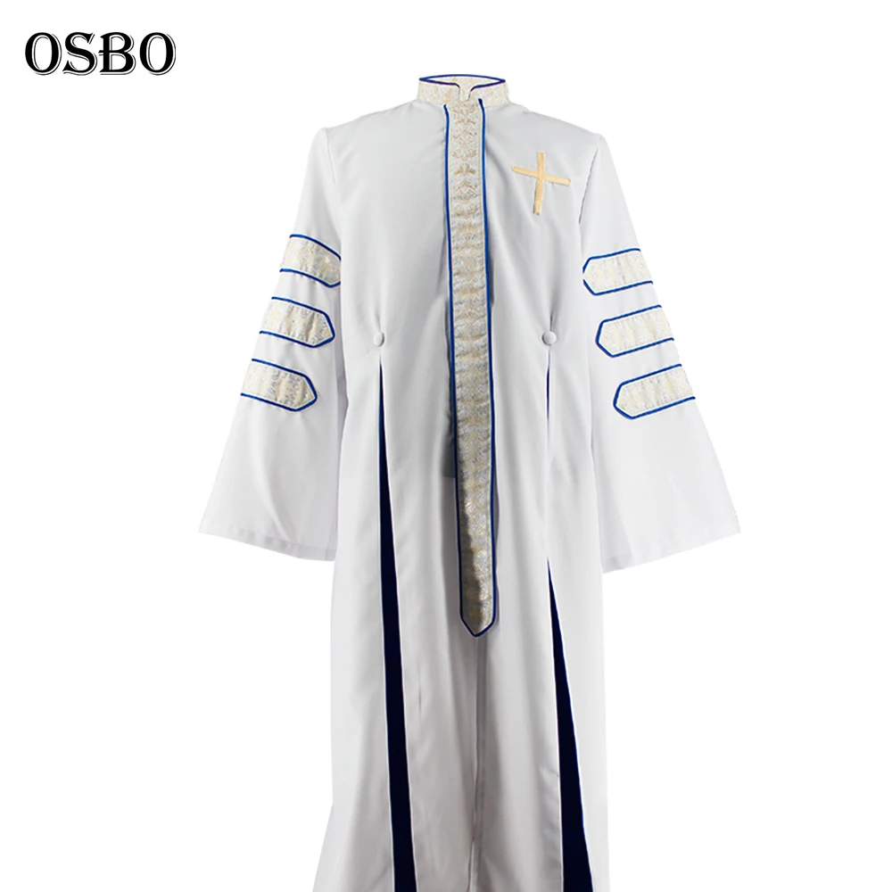 White Custom Church Cassock