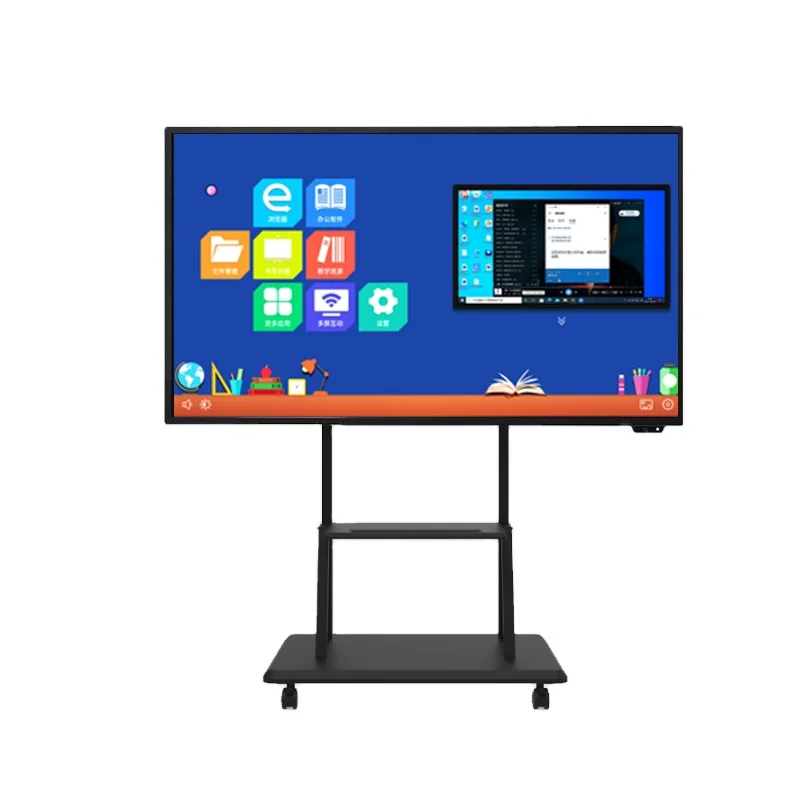 Led Interactive Flat Panel Display 2K 4K Interactive Whiteboard For Schools&Conference