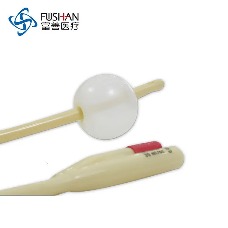 2-way Siliconized Foley Catheter Latex Suprapubic Catheter