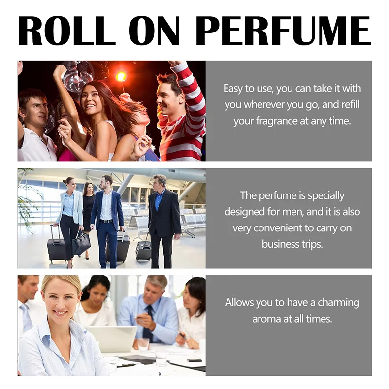 Oem Perfume Unisex Flower Woody Flavor Travel Sets and Mini Fragrances Oil Roll-On 10ML Soft Concentrated Rollerball Perfume