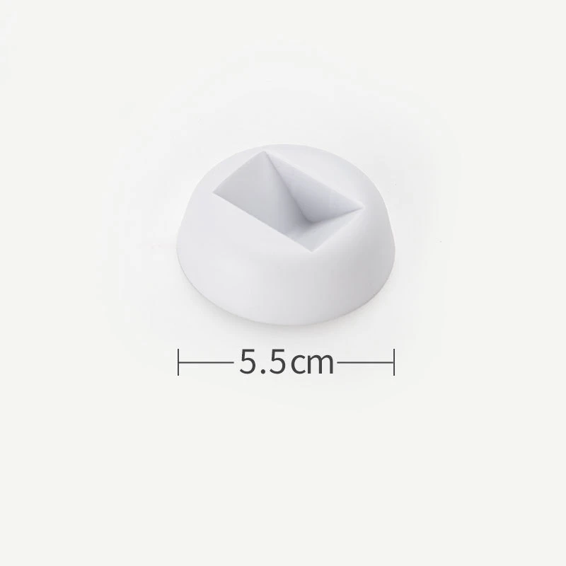 Wholesale 5*5cmDisplay Box  Packaging cases for Jewelry Black White Acrylic Transparent Jewelry Box