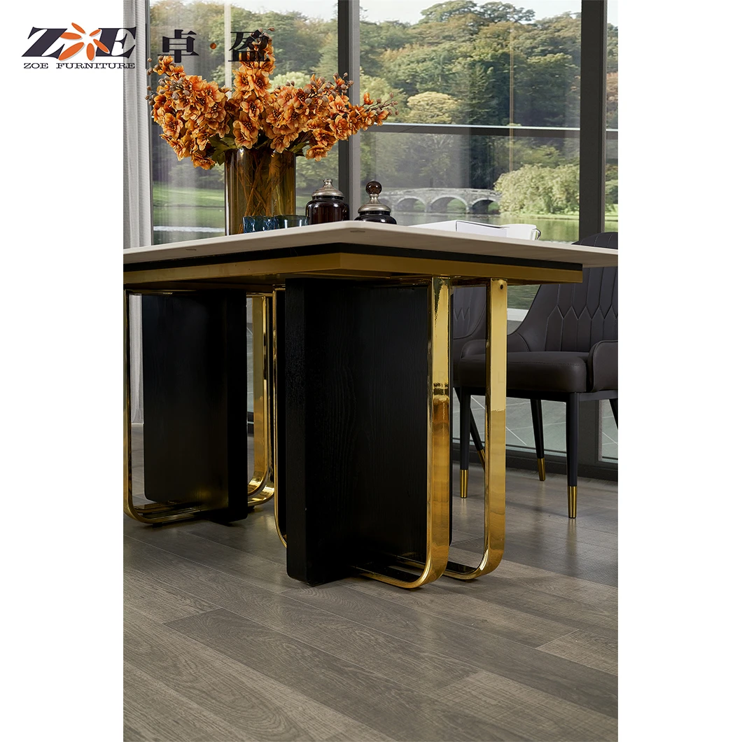 Top Selling Design Home Furniture Wholesale Popular Dining Room Furniture Sets With 6 Chairs