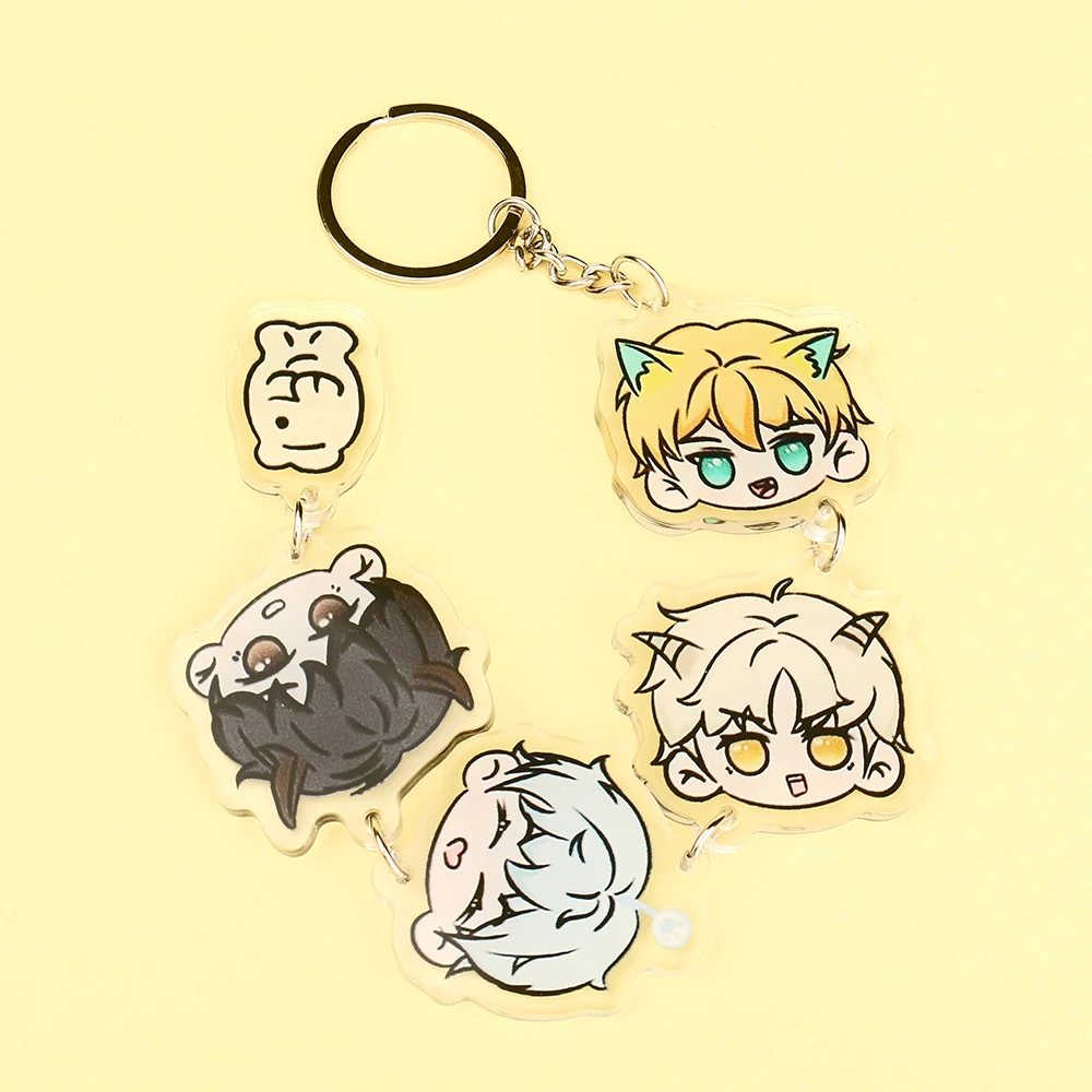 custom acrylic epoxy keychain UV printing custom clear acrylic keychain logo cartoon epoxy k custom acrylic keychain epoxy