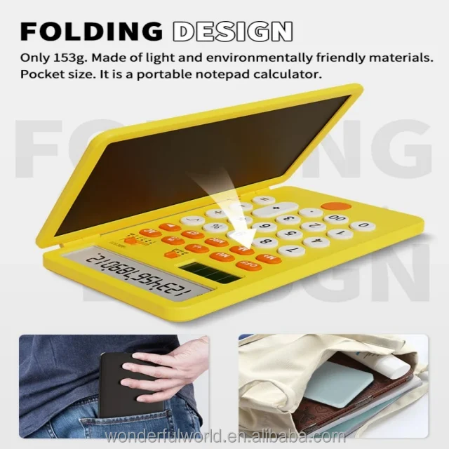 Factory hot sale custom logo 12 digit 0608 drawing pad electronic digital desktop writing calculator for school office