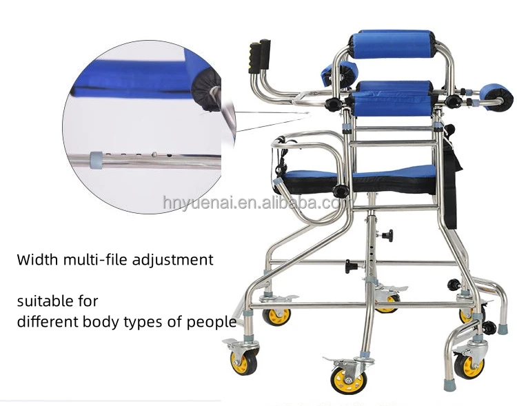 2024 Hot selling products Cerebral palsy children and adult walking aid walker hemiplegic walker emergency medical supplies