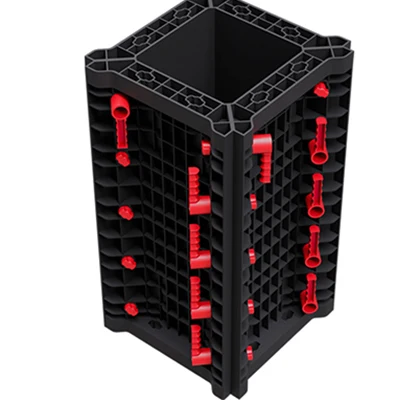 construction custom reusable mold concrete plastic formwork for wall column formwork sheets