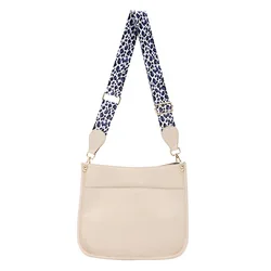 Wholesale Square Crossbody Bag Leopard Guitar Strap Phone Pocket Shoulder Bag Luxury Vegan Leather Purse Women Leather Tote Bag