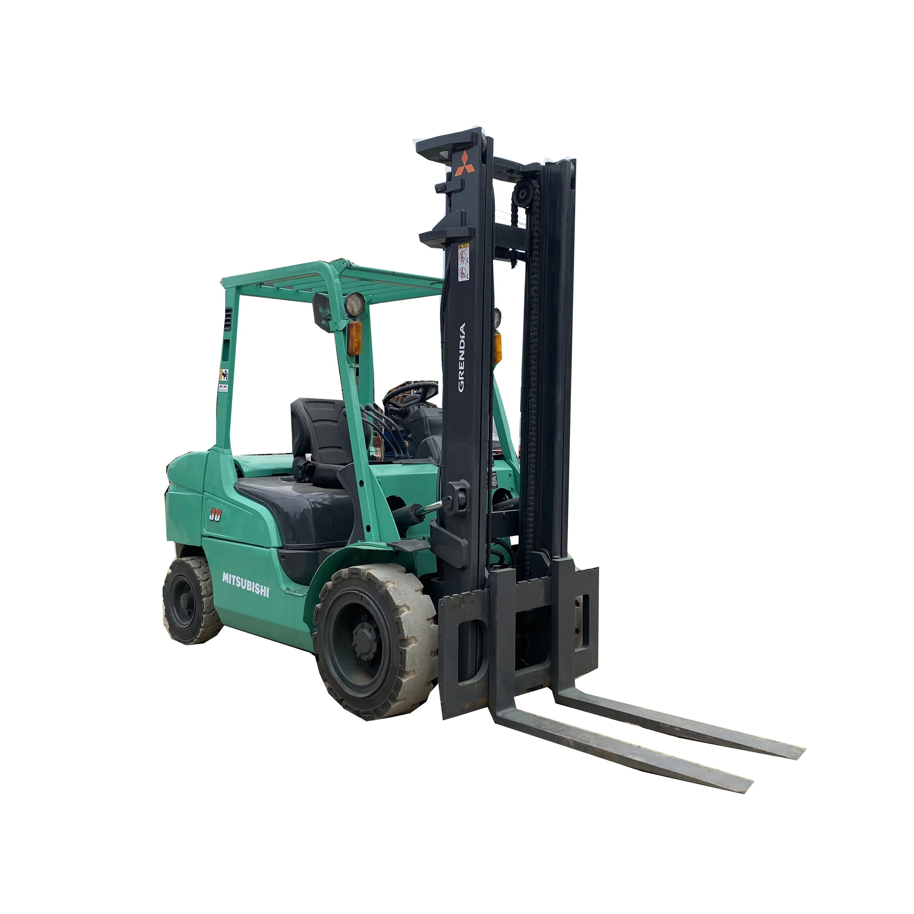 Mitsubishi 30 Original Imported Forklift in Good Condition Price Discount Komatsu Toyota Second hand Forklift for Sale