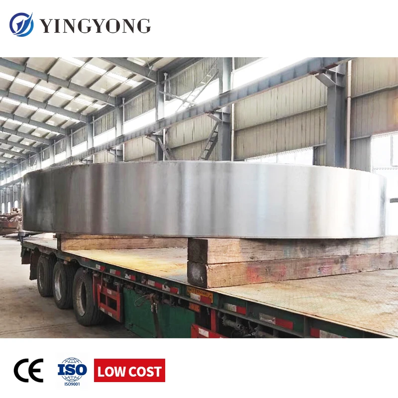 Customized Casting Steel Large Size Cement  rotary kiln wheel tyre