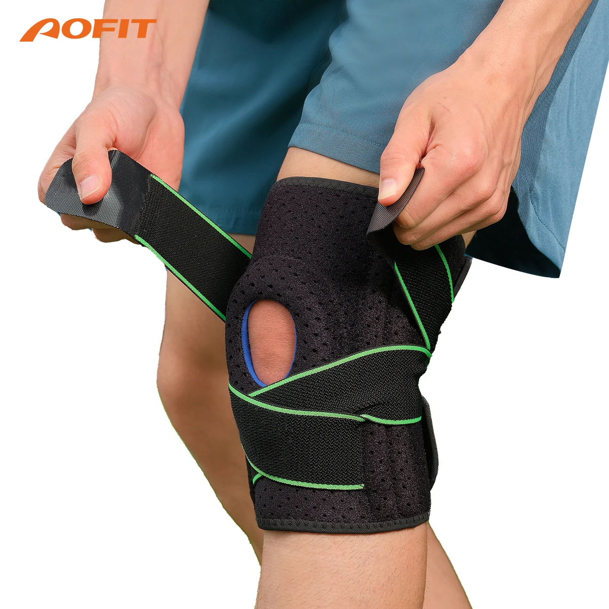 Knee Brace with Side Stabilizers & Patella Gel Pads for Maximum Knee Pain Support and fast recovery for men and women