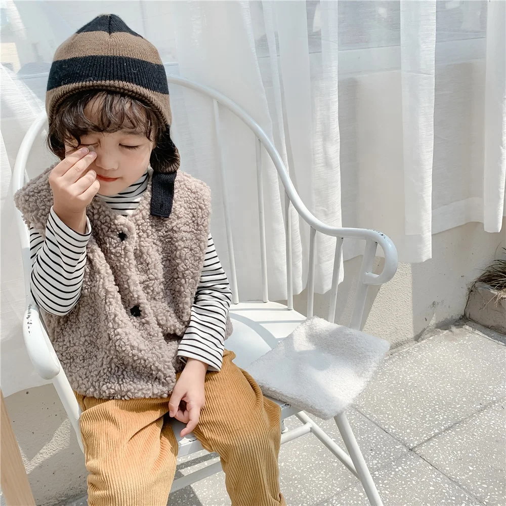 OEM оптовая продажа жилеты для мальчиков и девочек осень и зима детская одежда