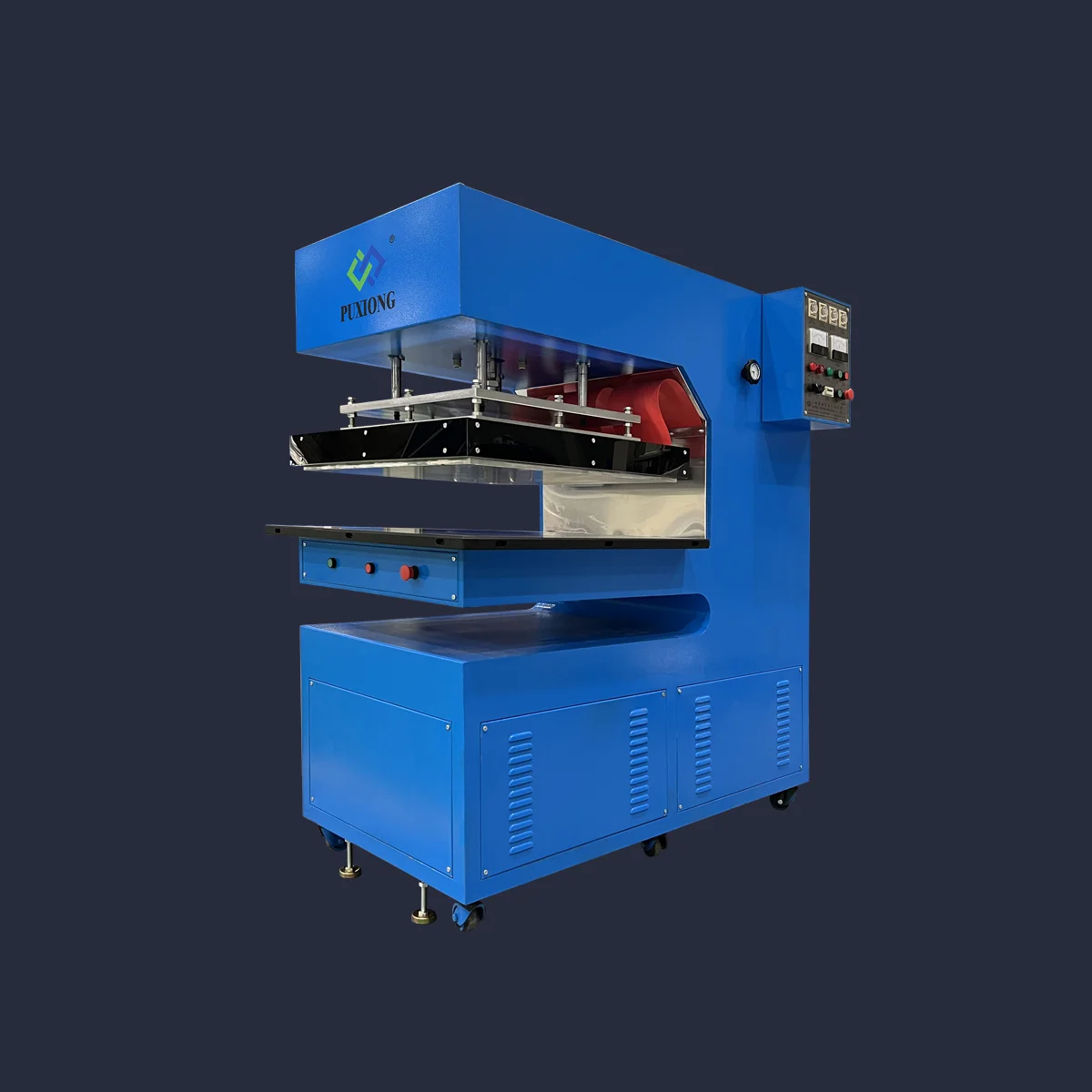 Belt cleats/side wall welding machine