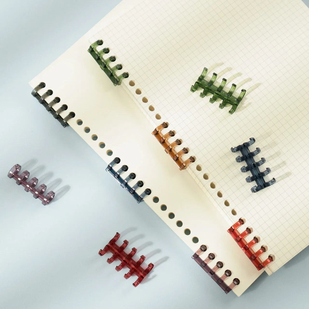 Переплетные кольца с 5 отверстиями для ноутбука