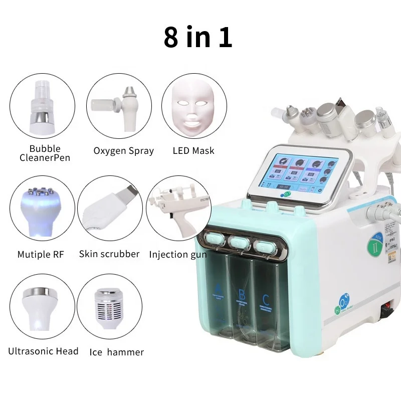 Hot Selling Aqua Peel Up Oxygen Hydra Deep Cleaning Facial Machine Hydra Microdermabrasion Hydra Machine Peel