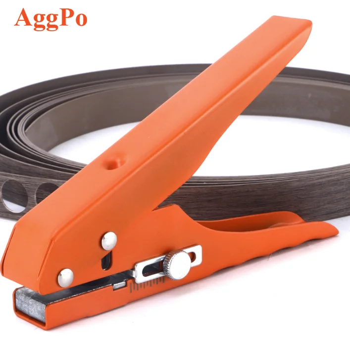 Banding strap PVC card punching plier wooden board eyelet hole drill watchband strap dog collar hole making hand tool