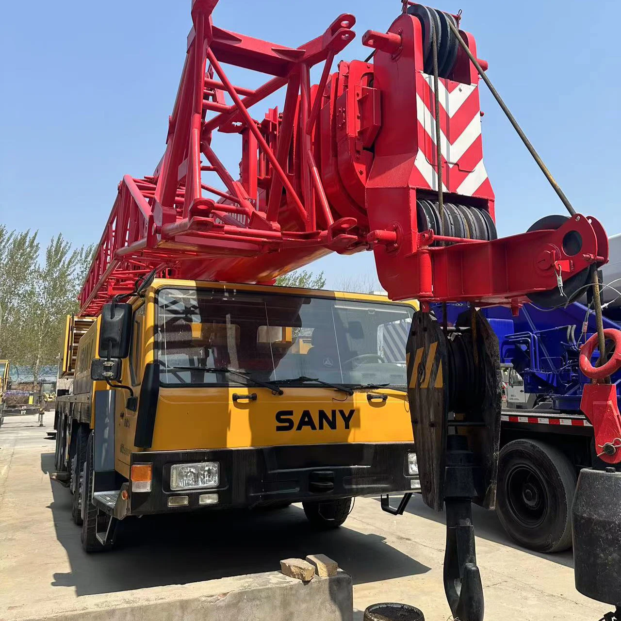 SANY STC1000 100TON Mobile Truck Crane High Quality Zoomlion 100 Ton Hydraulic Operation Telescopic Arm Hot Selling in China