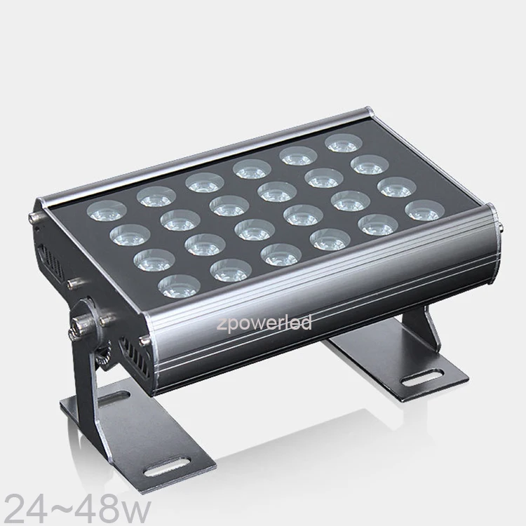 Projector Outdoor Lighting IP65 DC 24v Green Color Led Flood Light for tree