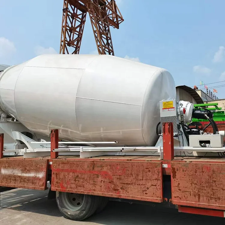 Factory direct sales can be customized 3m3 concrete mixer truck 2 cubic meters mini truck mixer