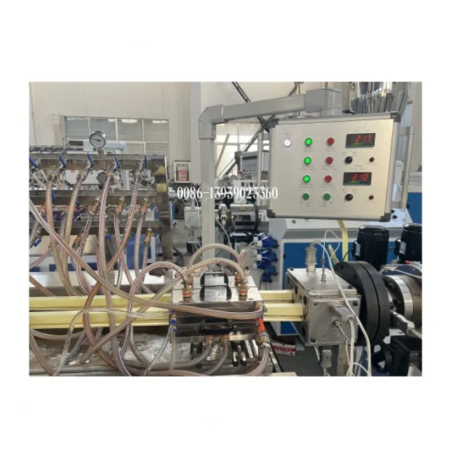 PVC Electrical Square Cable Tray machine  PVC Routing Trunking/Cable Tv Covers extrusion line