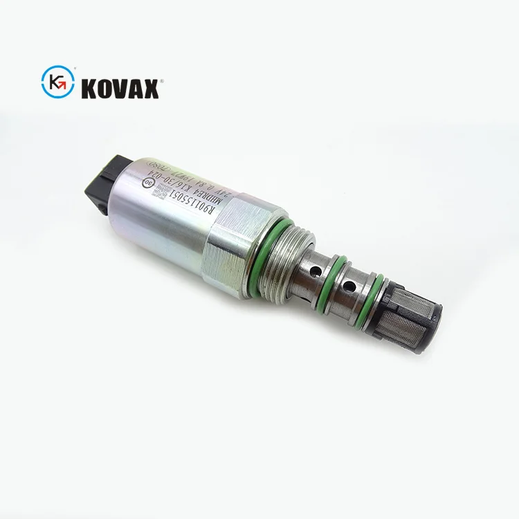 KOVAX R901155051 Solenoid Valve Rexroth A8V0200 Hydraulic Pump DX370 380 420 500 520LC