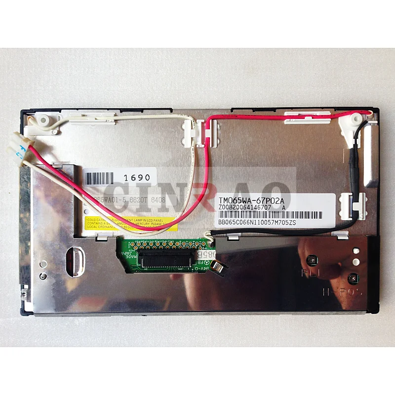 6 5 дюймов ЖК-дисплей Tianma TM065WA-67P02A автомобильный экран панель для GPS-навигации
