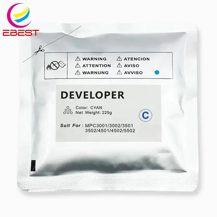 EBEST Factory Compatible For Ricoh Developer Aficio MPC3001 MPC3002 MPC3501 MPC3502 MPC4501 MPC4502 MPC5502 Developer Powder