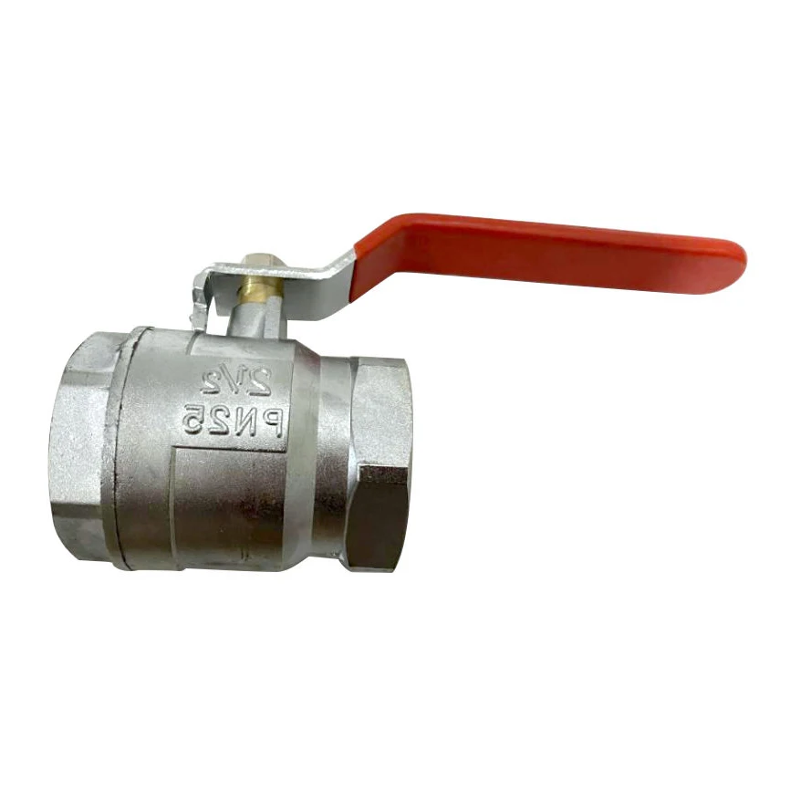 Factory Direct Sale High Quality Jd-4010 Compression Nickel Plated Female Thread Gas Ball Valve