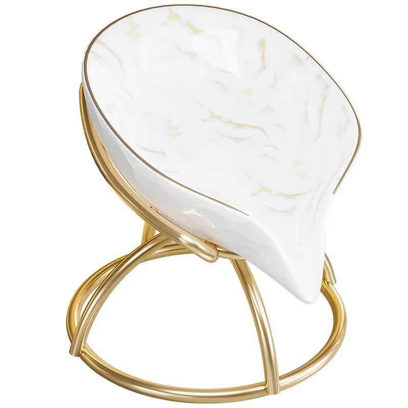 Hot selling Leaf Shape Soap Box Drain Soap Holder Box Bathroom Shower Soap Holder Dish Storage