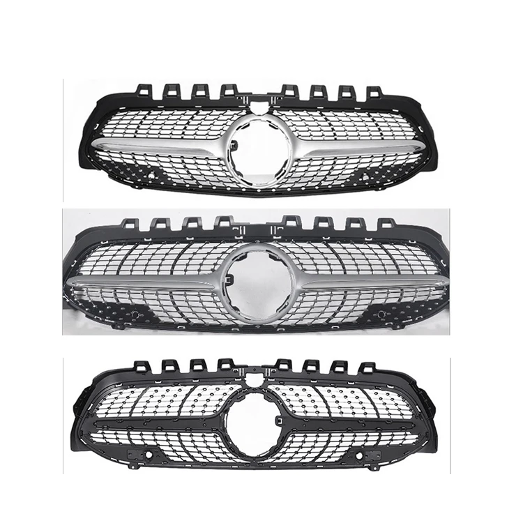 
Car exterior A-class W177 modified star-shaped high-equipped middle grid suitable for Mercedes-Benz 