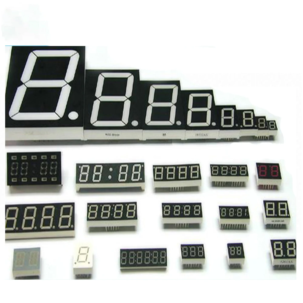 
Wholesale price FND white LED four Digit 0.8' 7 Segment Display cc for digital clock 