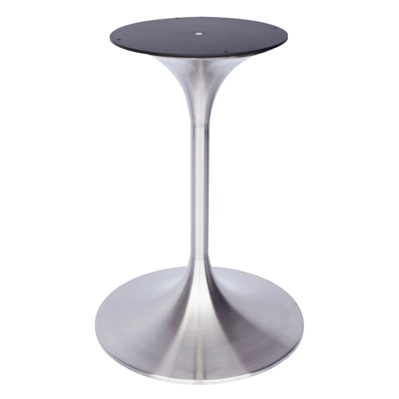 Trumpet Table Foot Legs Tulip Table Base Contemporary Furniture Leg Stainless Steel/iron Dining Metal Custom Iron OEM Restaurant