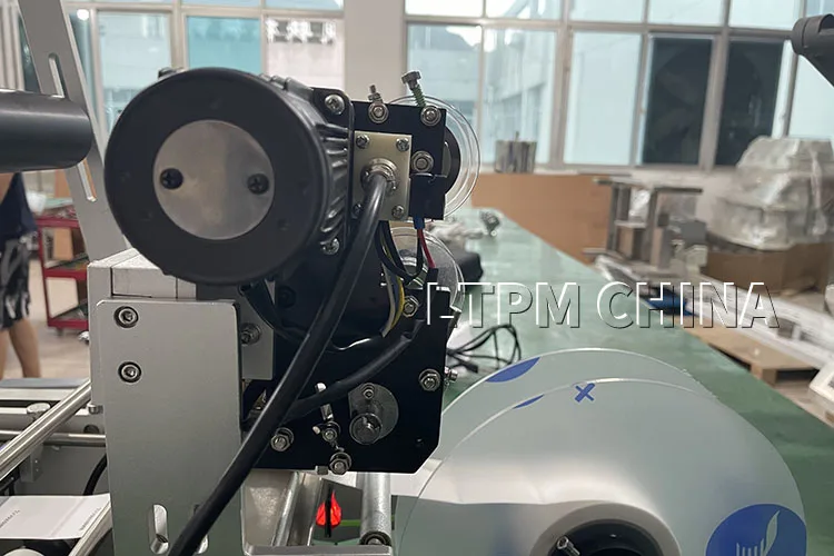 Semi-automatic Tin Cans Round Bottle Labeling Machine Printer