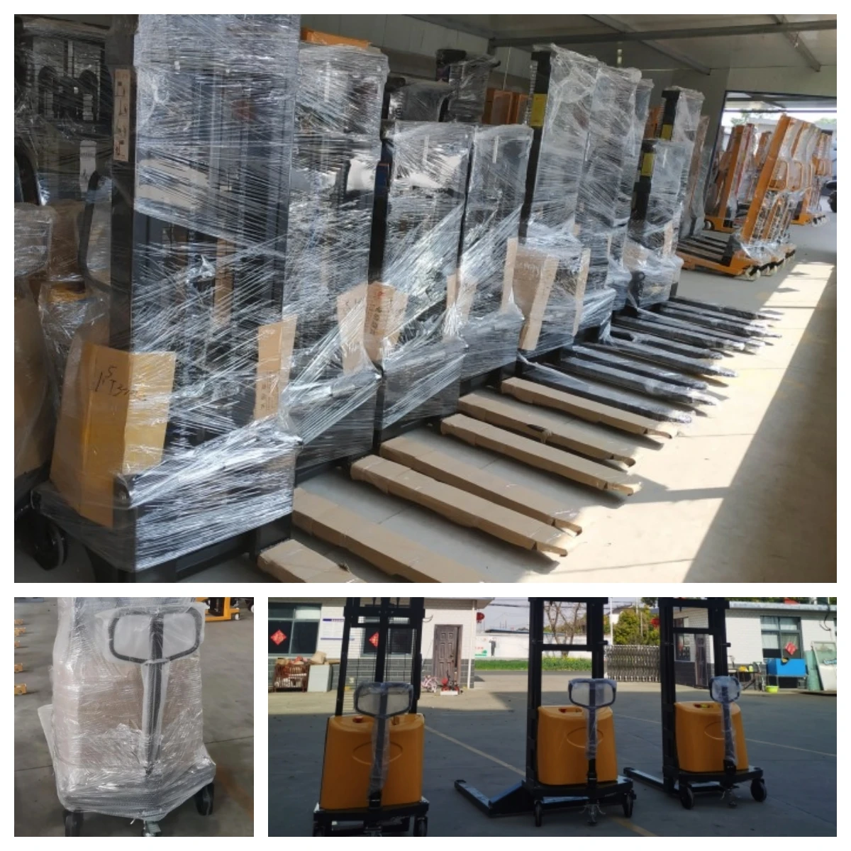 lifting semi electric stackers pallet stacker 1.5ton electric stacking truck forklift