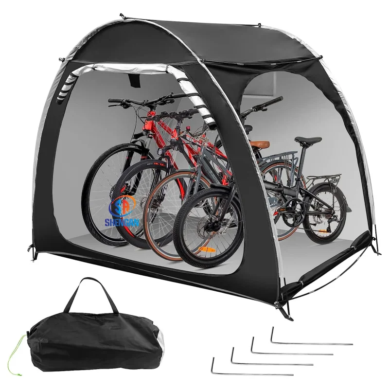 Outdoor bicycle storage shed tent bicycle cover tent,suitable for garden camping hiking