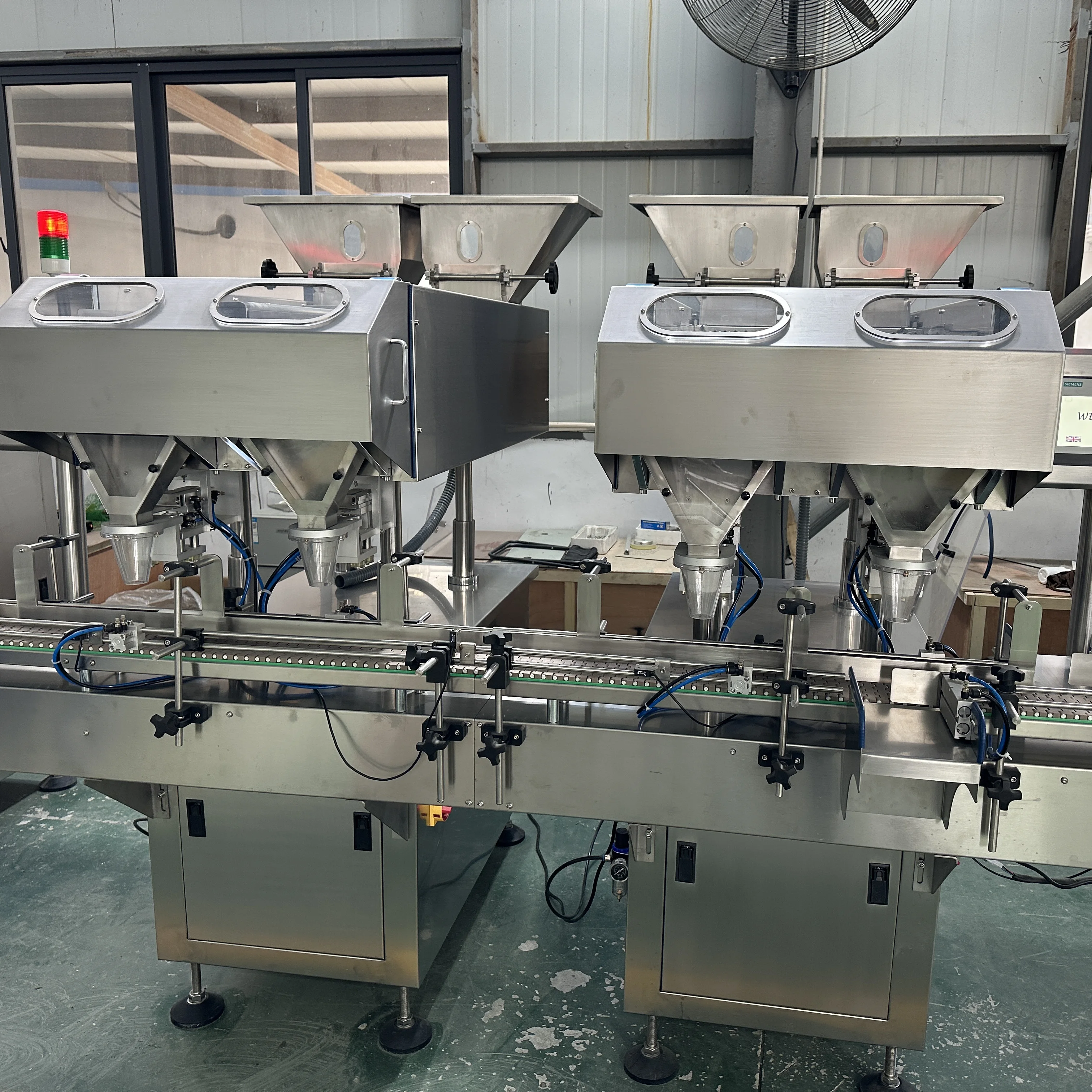 Automatic Tablet and Capsule Counting Filling Machine Packaging Line for Pharmaceutical Production Line
