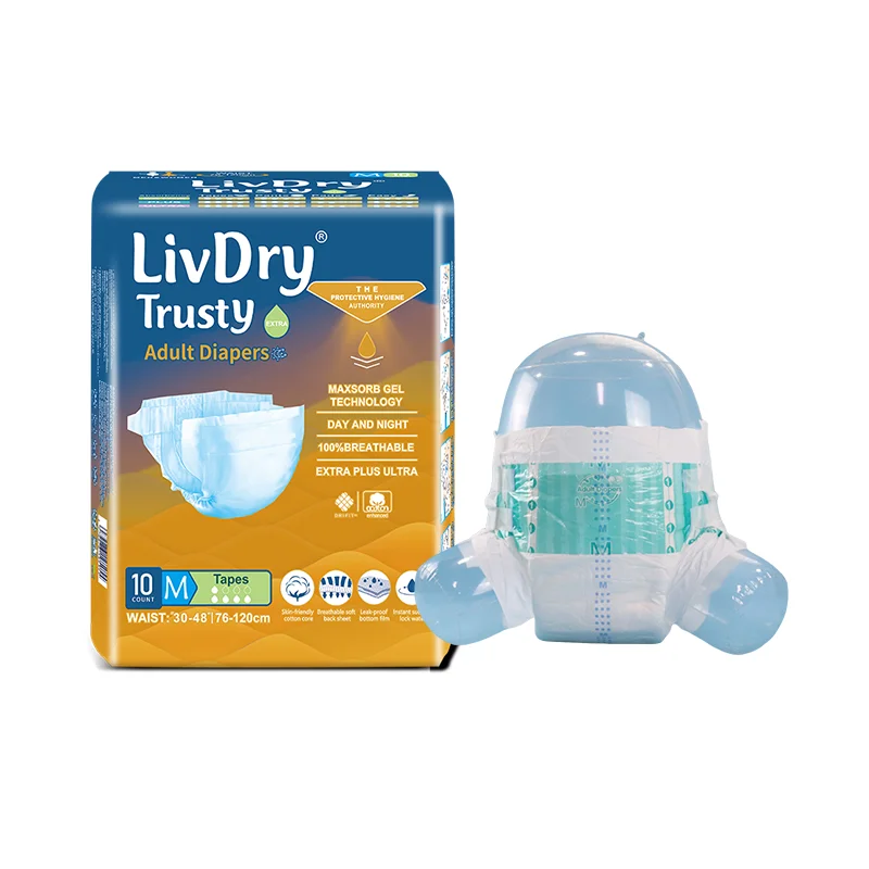 Free Sample Medical A Grade Disposable Sanitary Super Absorption Adult Incontinent Pull Up Diaper Pants