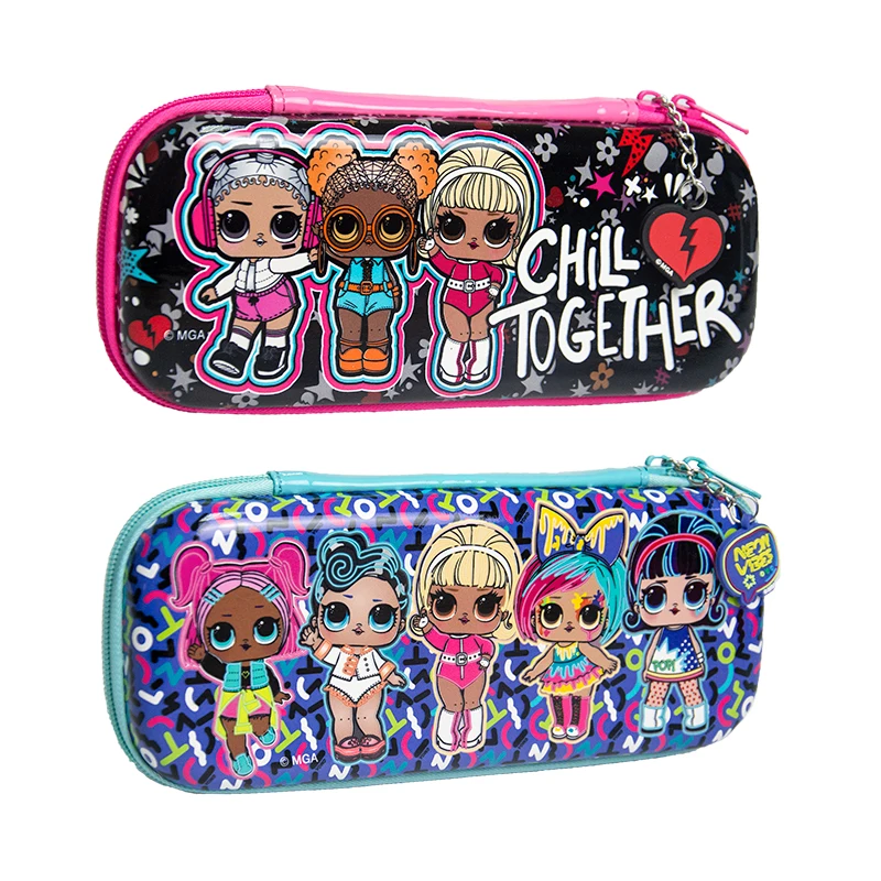 New Arrival Lol Surprise Pencil Box Supply High Capacity Kids Colouring Pencil Box