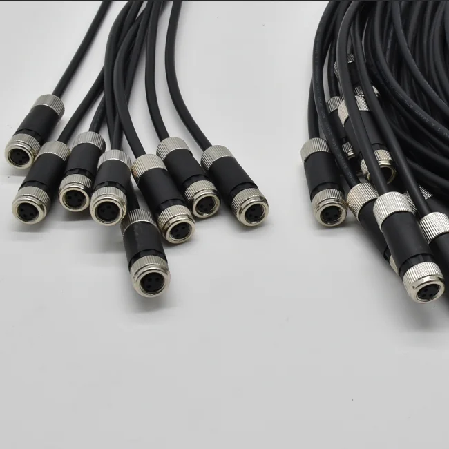 M8 IP67 винт 3pin гнездовой разъем подключения кабеля водонепроницаемый разъем