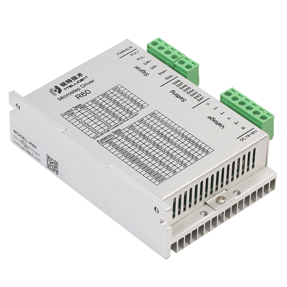 Rtelligent 1 set Nema 23  Stepper Motor Driver Kit  3N.M 8mm for CNC Kit Engraving Milling Machine