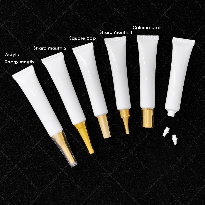 Laminated  Empty Cosmetic Small Plastic Soft Squeeze Eye Cream Container Eye Cream Tube