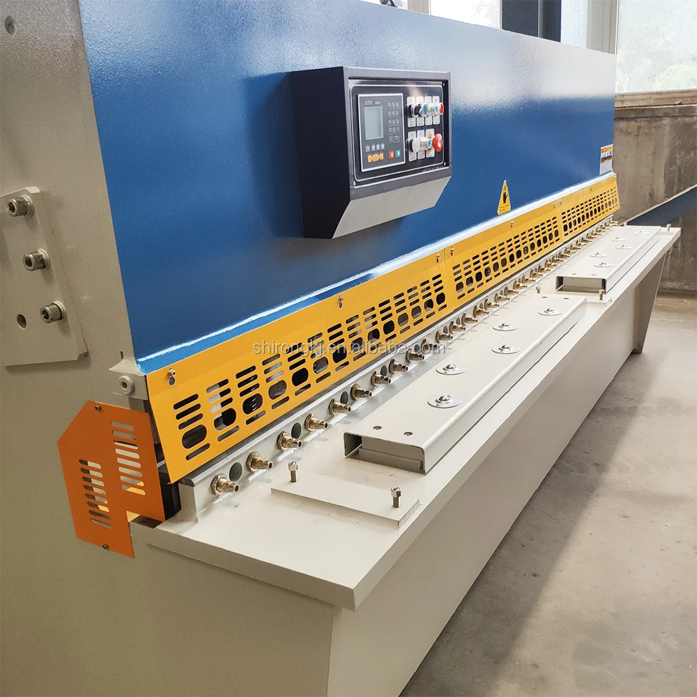 Good price hydraulic guillotine type shearing machine for 8feet 10feet sheet metal cutting