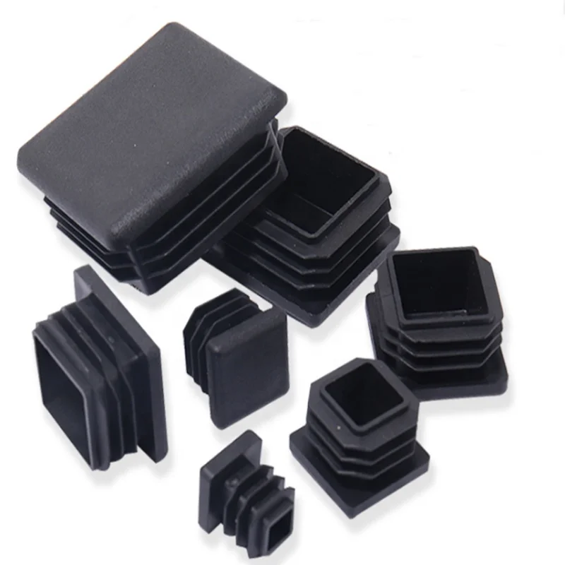 30x30 Square Plastic Plug Tubing End Cap,  Chair Cap Cover Tube Chair Furniture Insert Finishing Plug