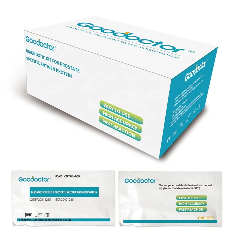 Специфический антиген простаты GooDoctor, протеин китайского производителя, одноэтапный тест-карточка на простату для быстрого использования