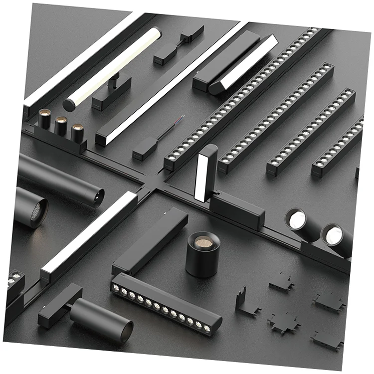 Cob spotlight housing New Designer Recessed Indoor Lighting 3000k 3500k 4000k 5000k 6000k Dc48v Commercial Home Linear Dimmable