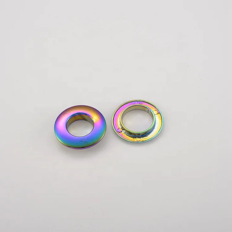 Hot Selling Curtain Grommets Big Size Metal Zinc Alloy Fastener Eyelets For Grommets