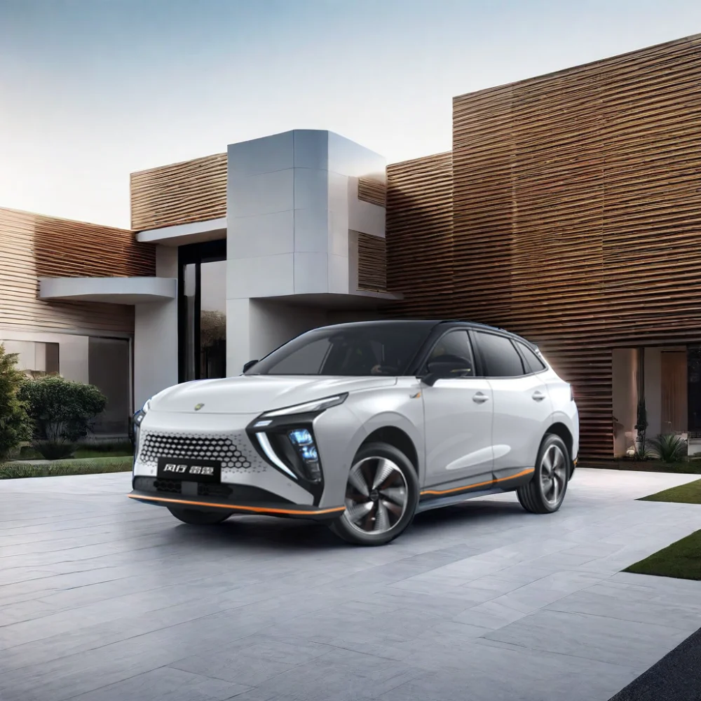 Dongfeng EV SUV New Energy Adult Household Five-Door Five-Seater Electric Van 430 Battery Life R19 ACC Fabric Dark AWD EEC